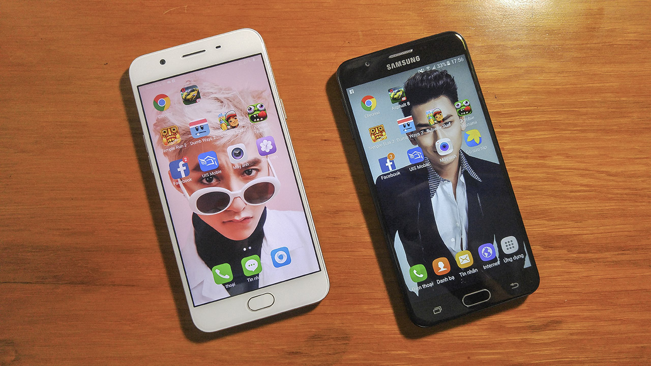 so sanh galaxy j7 prime va oppo f1s so sanh galaxy j7 prime va oppo f1s