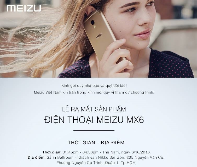 Meizu ra mắt MX6