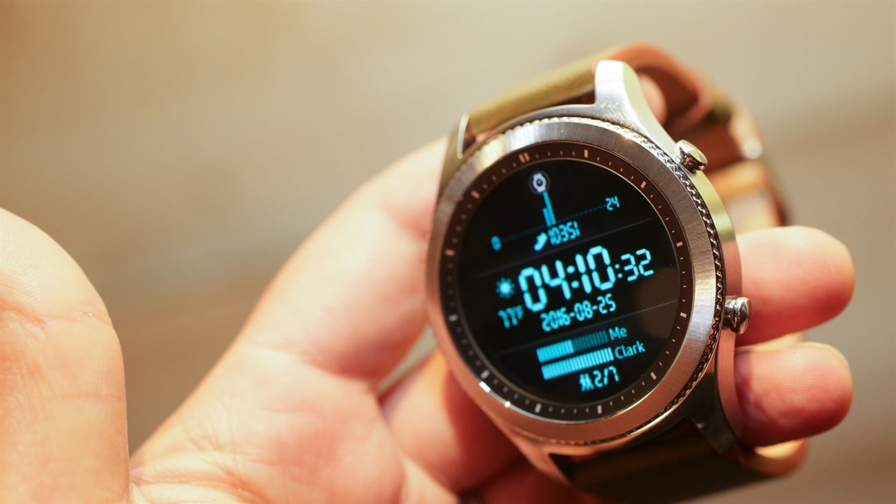 Samsung rất tự tin để Gear S3 chuẩn bị bung lụa
