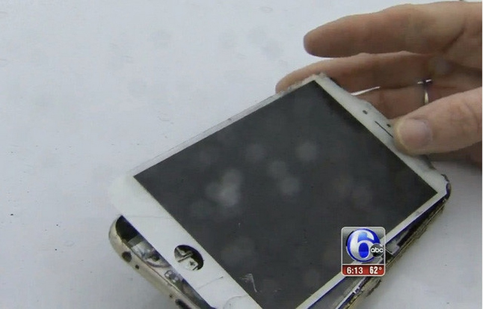iPhone 6 phát nổ khi đang sạc tại Việt Nam - Báo Người lao động