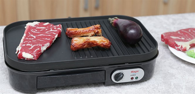 Vì sao bếp nướng điện Hàn Quốc mắc và được ưa chuộng?