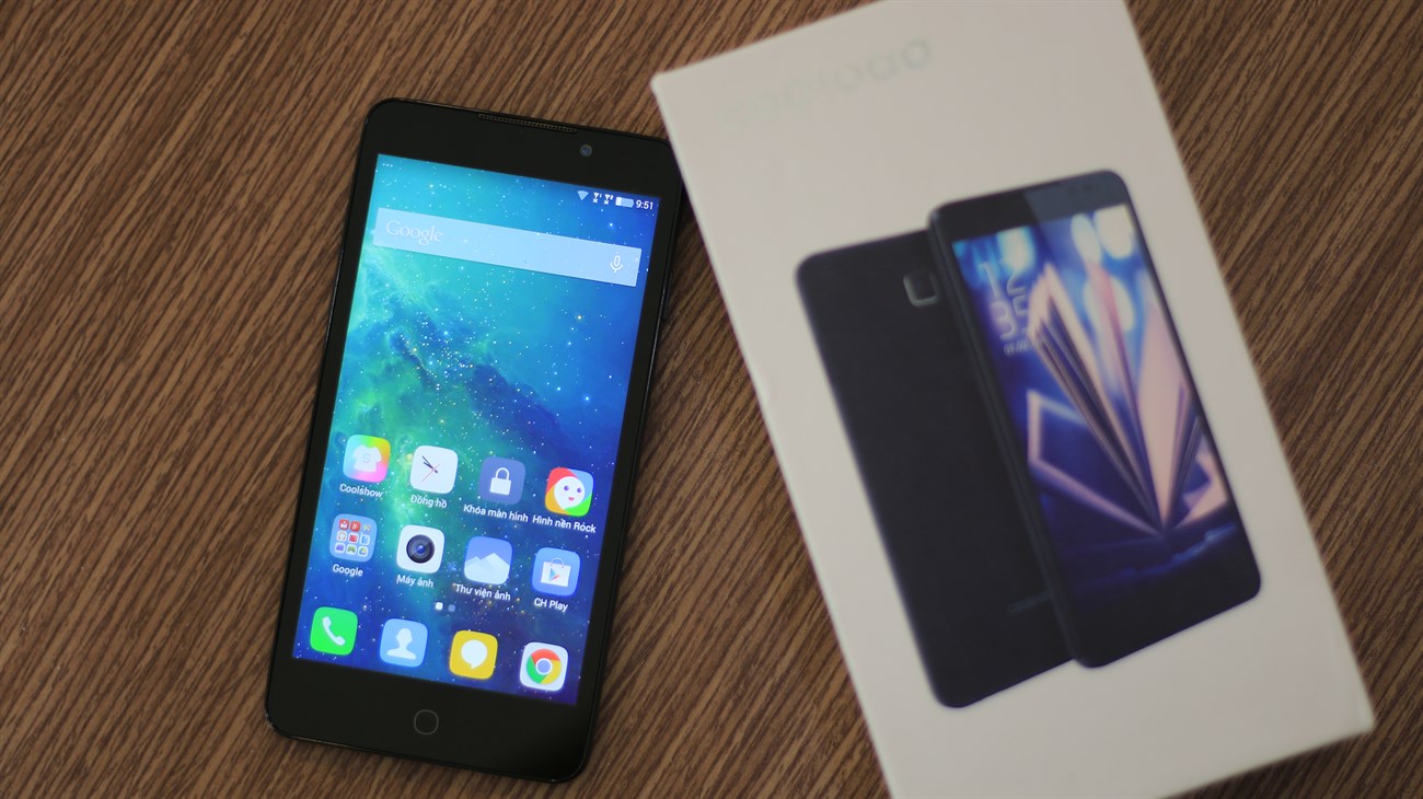 Đập hộp smartphone giá 3 triệu của Coolpad