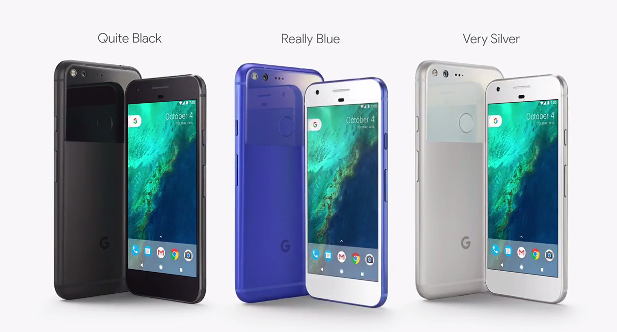 Trọn bộ ảnh chính thức của bộ đôi Google Pixel và Pixel XL