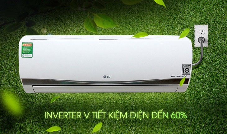 Công nghệ Inverter của điều hòa 1 chiều LG có thể kiểm soát ổn định được năng lượng