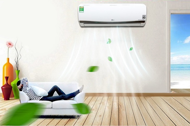 Công nghệ Inverter của điều hòa 1 chiều LG làm lạnh ổn định