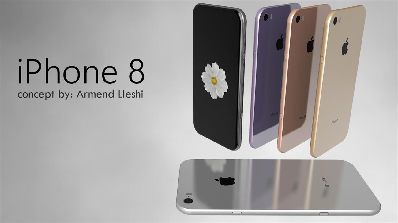 Khó cưỡng với mẫu iPhone 8 màn hình 6 inch 4K tràn cạnh, RAM 4GB, mỏng 6.5mm Khó cưỡng với mẫu iPhone 8 màn hình 6 inch 4K tràn cạnh, RAM 4GB, mỏng 6.5mm