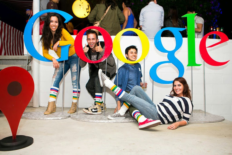 Triển lãm thiết bị công nghệ Google Corner