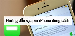 Hướng dẫn sạc pin iPhone đúng cách để tránh chai pin, giúp kéo dài tuổi thọ