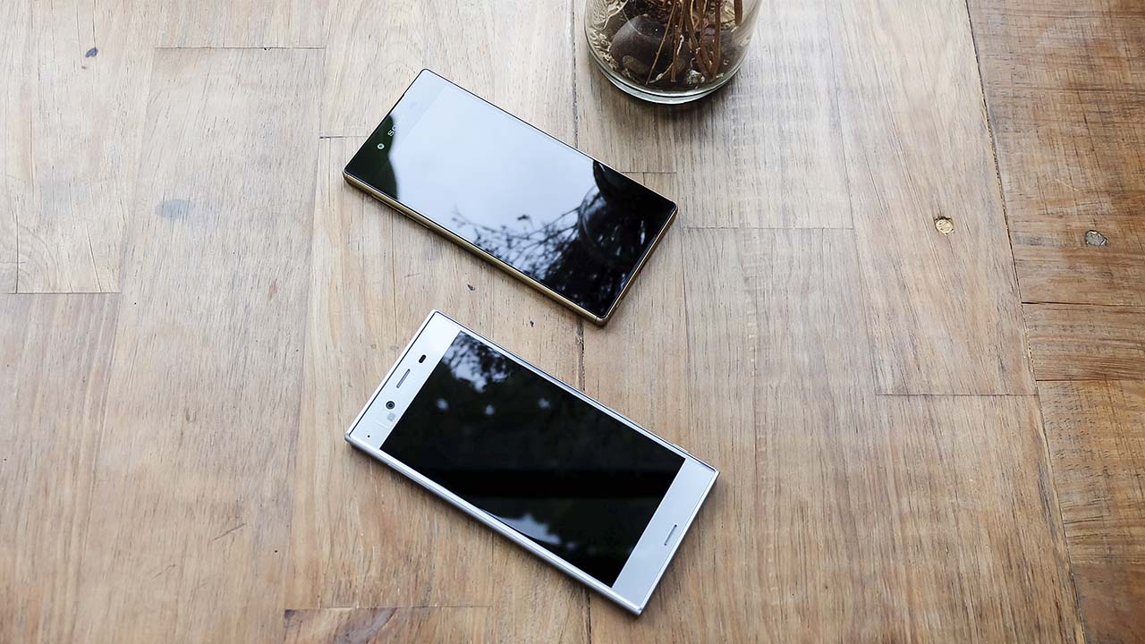 so sanh thiet ke xperia xz va z5