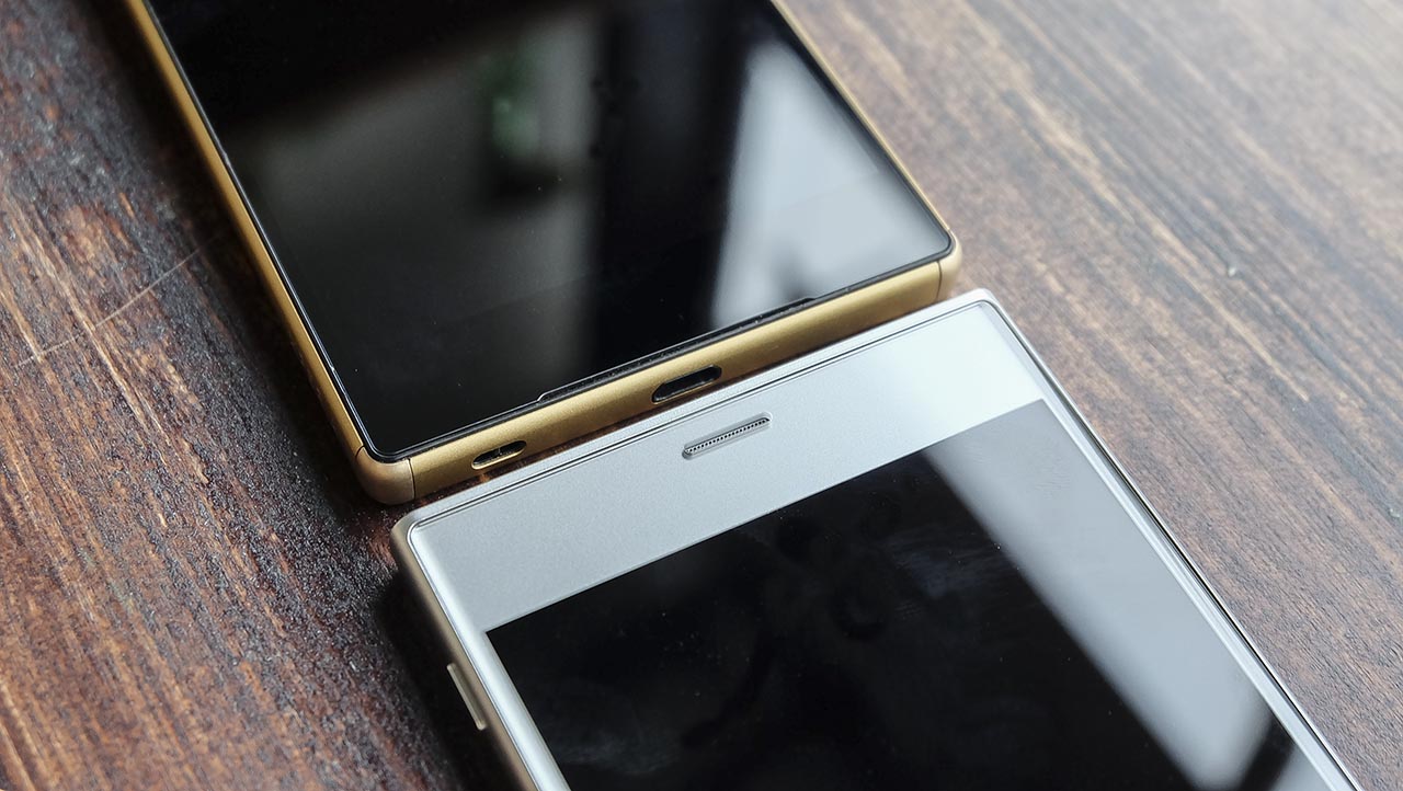 so sanh thiet ke xperia xz va z5