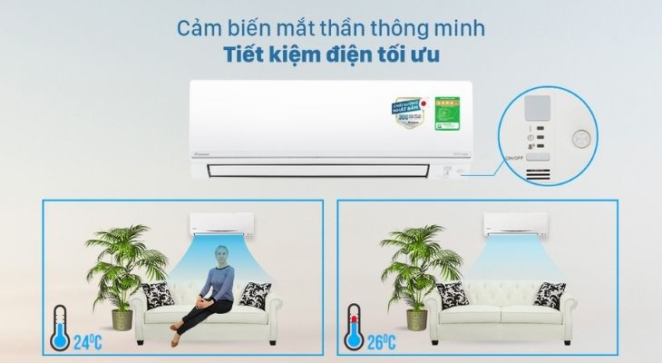 Máy lạnh 2 chiều tiết kiệm điện hơn quạt sưởi