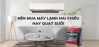 Nên mua máy lạnh 2 chiều hay quạt sưởi cho gia đình bạn trong mùa lạnh?