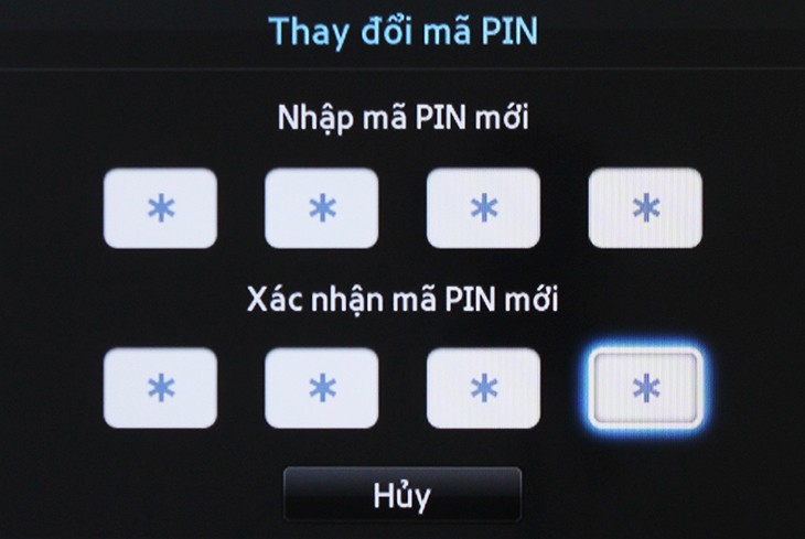 Nhập mã PIN