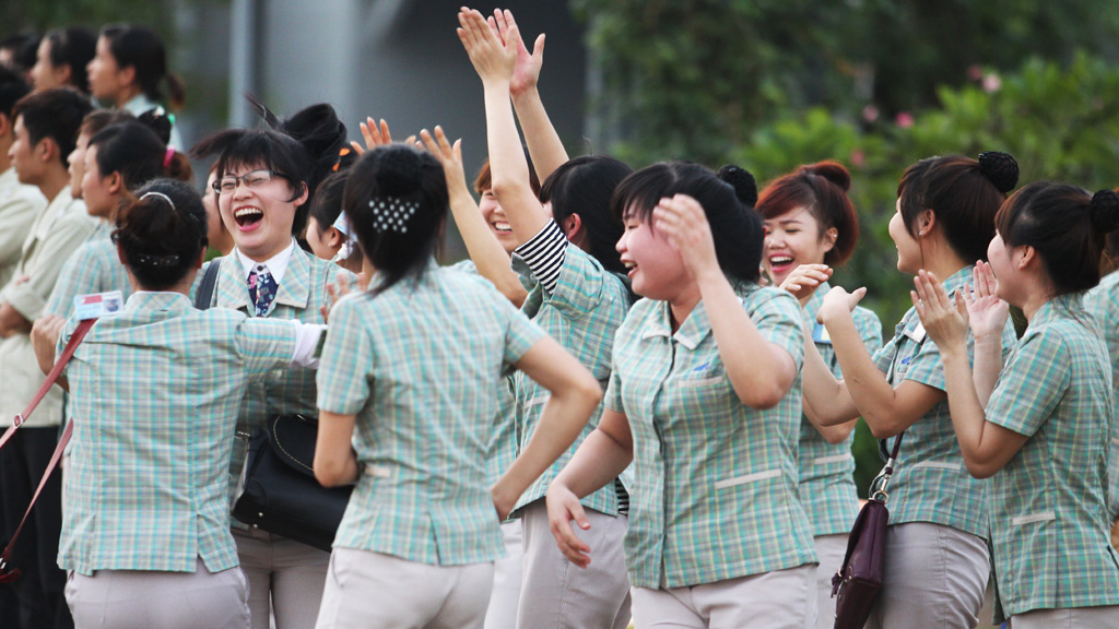 Ngoài giờ làm việc, công nhân luôn có nhiều hoạt động giải trí Ngoài giờ làm việc, công nhân luôn có nhiều hoạt động giải trí