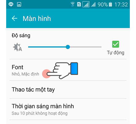 Thay đổi font chữ Samsung: Samsung đã cập nhật tính năng thay đổi font chữ trên các dòng sản phẩm của mình để mang đến trải nghiệm sử dụng tốt nhất cho người dùng. Với tính năng này, người dùng có thể biến đổi vẻ ngoài của điện thoại chỉ bằng cách thay đổi font chữ hiển thị trên màn hình. Hãy khám phá và trải nghiệm tính năng thay đổi font chữ mới này trên điện thoại Samsung của bạn.