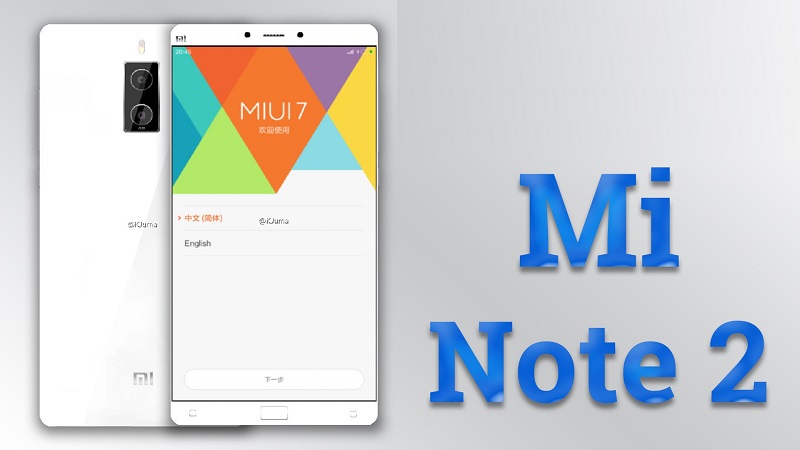 Mi Note 2 bất ngờ lộ ảnh thực tế với thiết kế rất lạ Mi Note 2 bất ngờ lộ ảnh thực tế