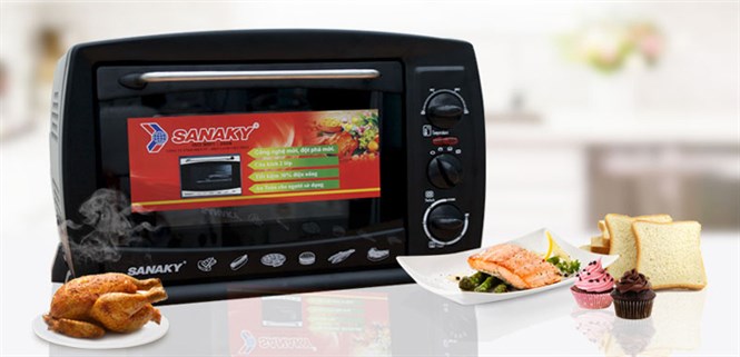 Cách sử dụng lò nướng Sanaky hiệu quả