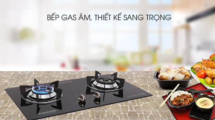 Bếp ga âm Sunhouse SHB5546MT 
