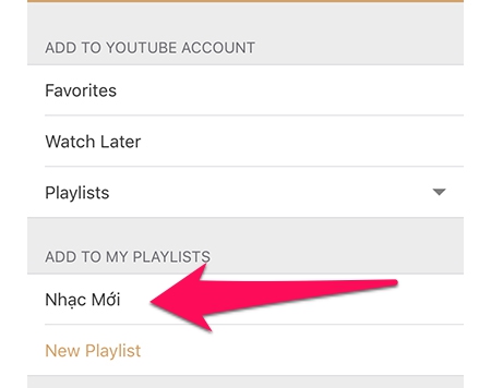 Chọn playlist - cach-nghe-nhac-tren-youtube-khi-tat-man-hinh-hoac-lam-viec-khac-tren-iphone