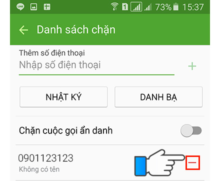 Cách chặn cuộc gọi tránh bị làm phiền trên smartphone Samsung