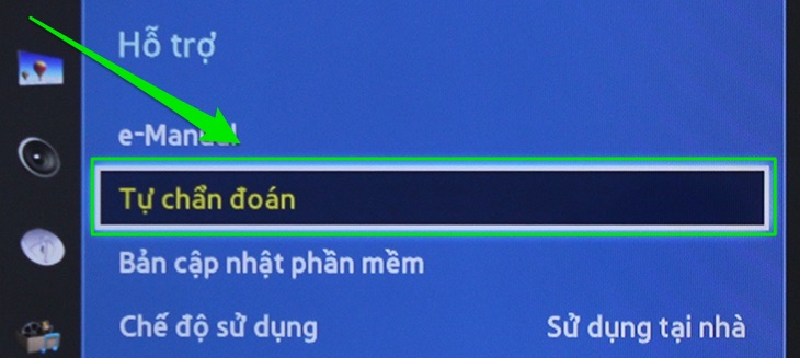 Chọn Tự chuẩn đoán