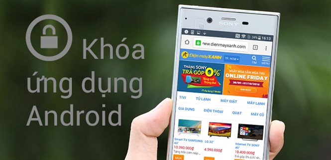 Cách khóa ứng dụng (Zalo, Facebook, YouTube,...) trên điện thoại Android