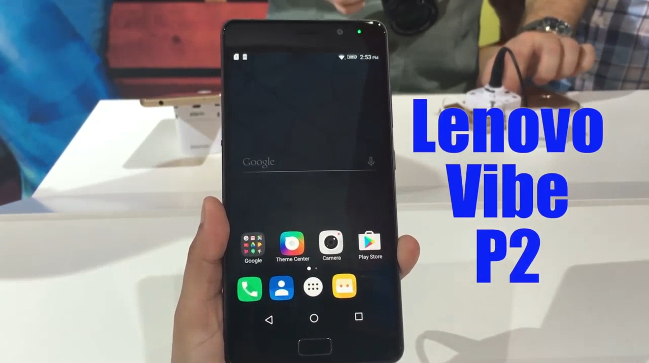 Lenovo P2 có camera trước 5 MP và camera sau 13 MP
