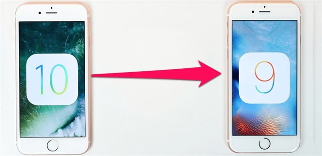 Hướng dẫn hạ cấp iOS 10 xuống iOS 9 cho iPhone, iPad
