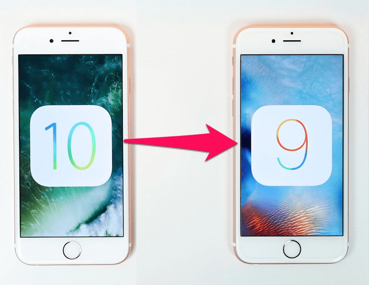 Hạ cấp iOS 10 xuống iOS 9