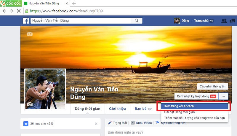 thủ thuật facebook