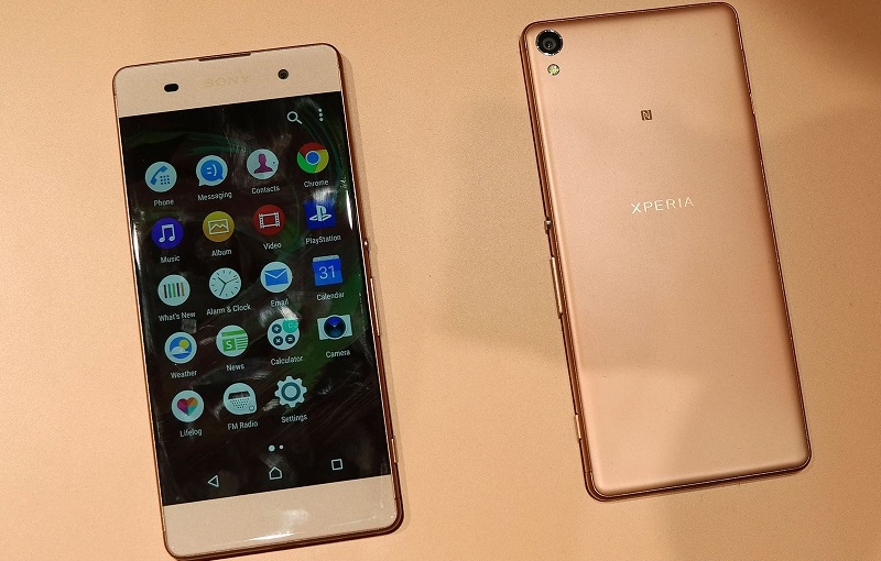 Sony Xperia XA phiên bản vàng hồng Sony Xperia XA phiên bản vàng hồng
