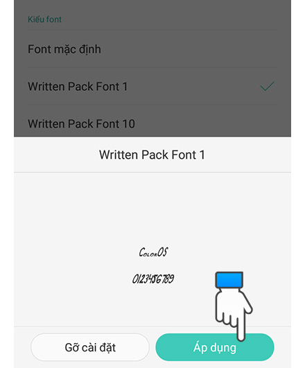 Để tạo nên sự mới mẻ và nổi bật cho điện thoại Oppo F1s của bạn, hãy thay đổi font chữ thường dùng của nó. Sẽ có nhiều font chữ độc đáo và phù hợp với sở thích của bạn. Hãy click vào hình ảnh để cập nhật cho mình những kiểu font chữ mới nhất cho Oppo F1s.