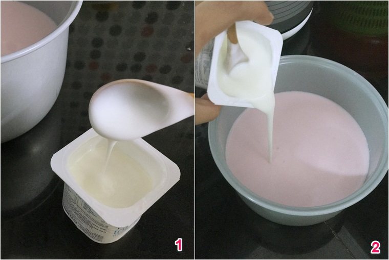 Cách làm sữa chua uống Yakult bằng nồi cơm điện