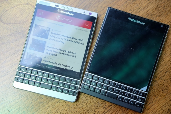 BlackBerry Passport Sliver xách tay có giá chỉ 6.6 triệu đồng BlackBerry Passport Sliver xách tay có giá chỉ 6.6 triệu đồng