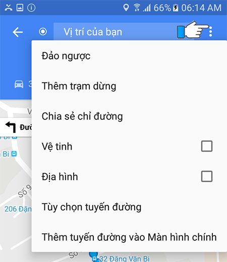 Mẹo sử dụng Google map khi không có mạng trên Android