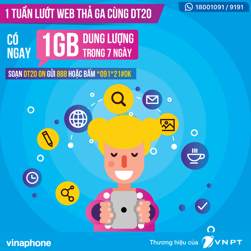 Lướt mạng cả tuần chỉ hết 20 nghìn đồng