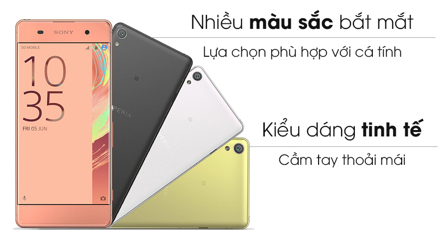 Xperia XA, sản phẩm này được hạ giá từ 6.99 xuống còn 5.49 triệu đồng Xperia XA, sản phẩm này được hạ giá từ 6.99 xuống còn 5.49 triệu đồng