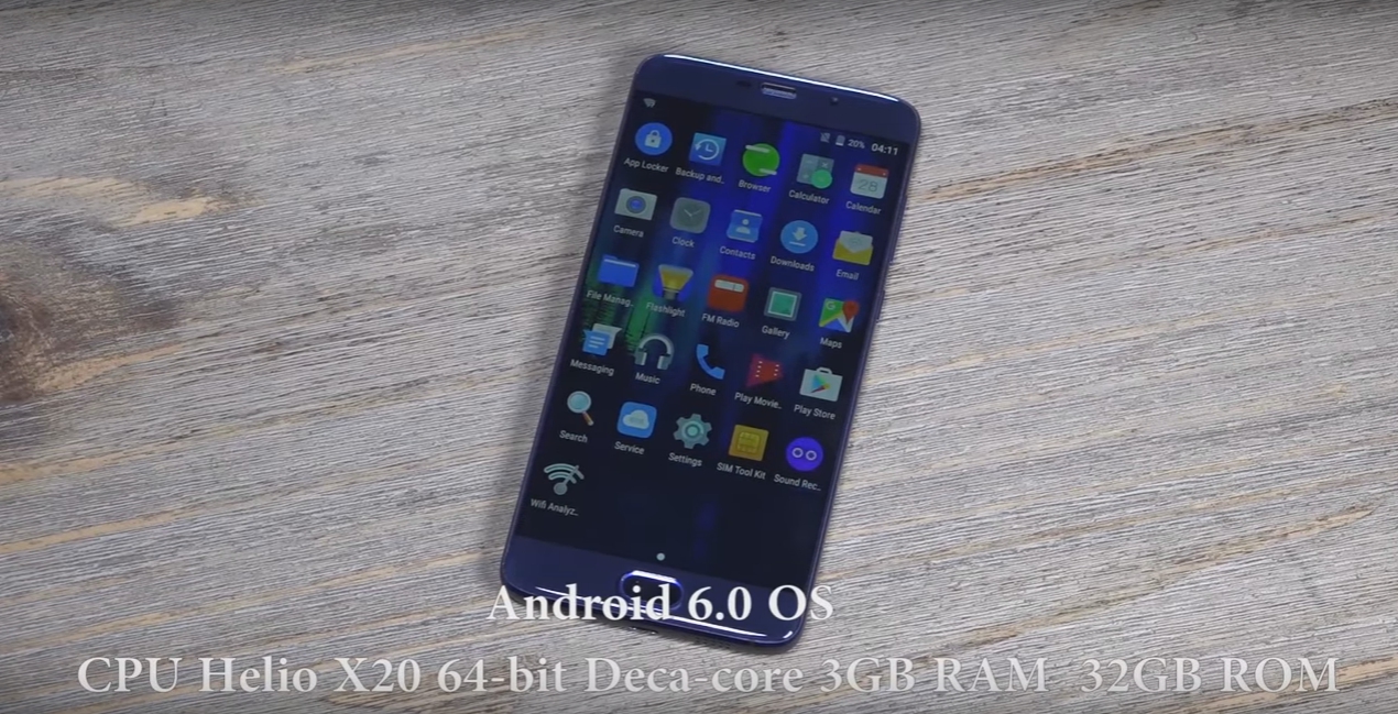 Hình ảnh được cho là của Elephone S7