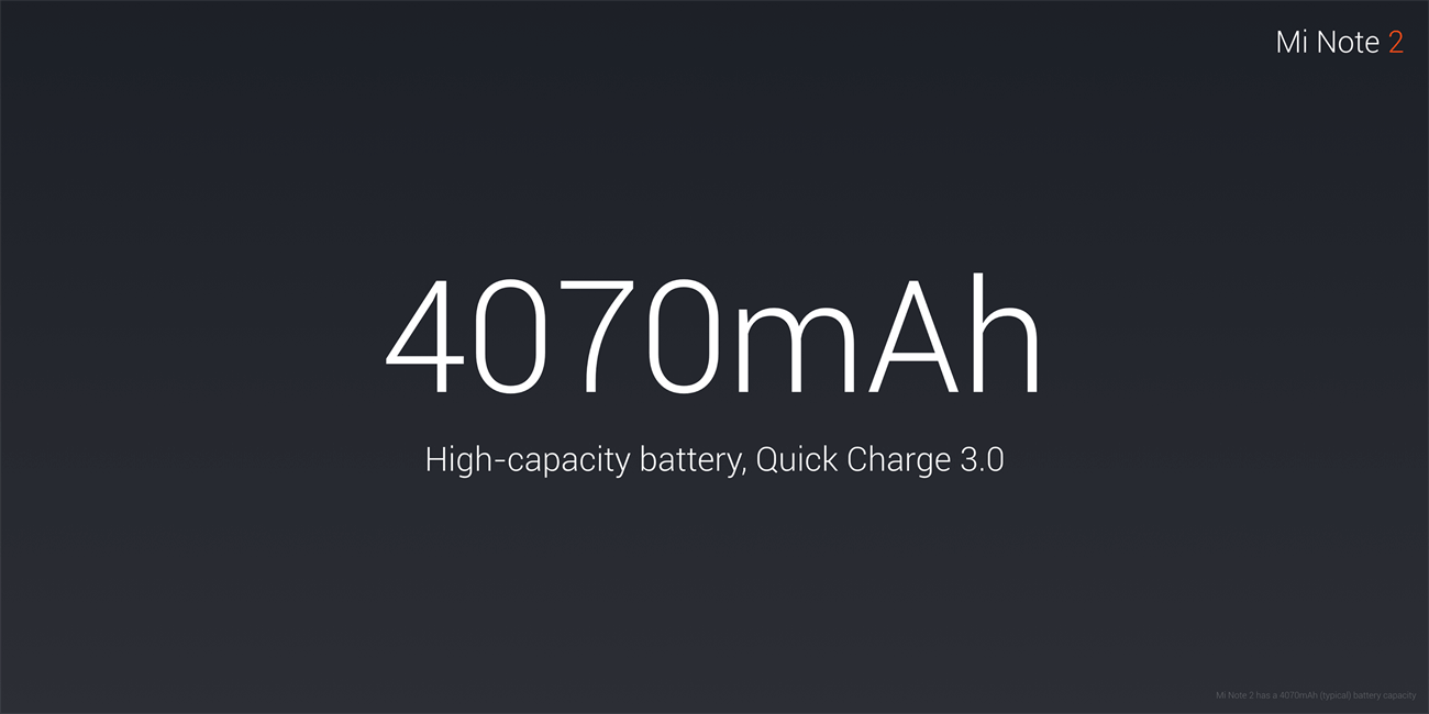 Siêu phẩm Mi Note 2 chính thức trình làng