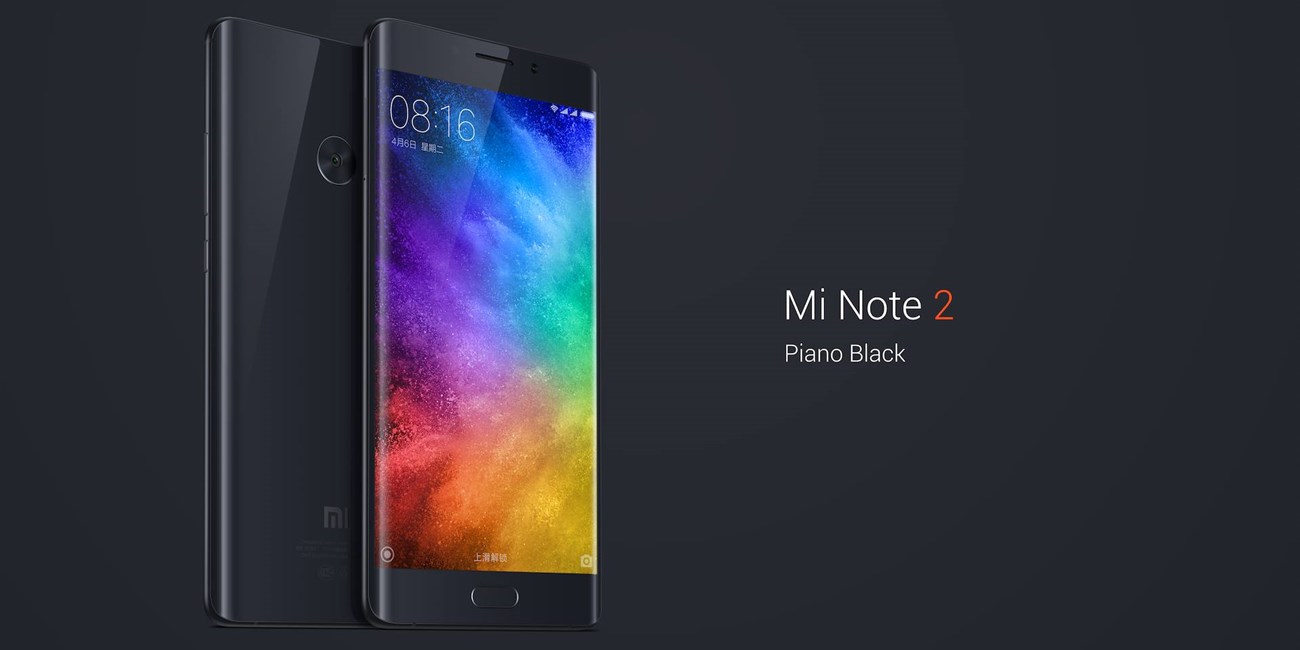 Siêu phẩm Mi Note 2 chính thức trình làng