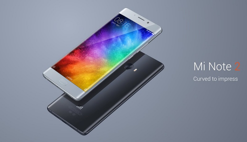 Siêu phẩm Mi Note 2 chính thức trình làng