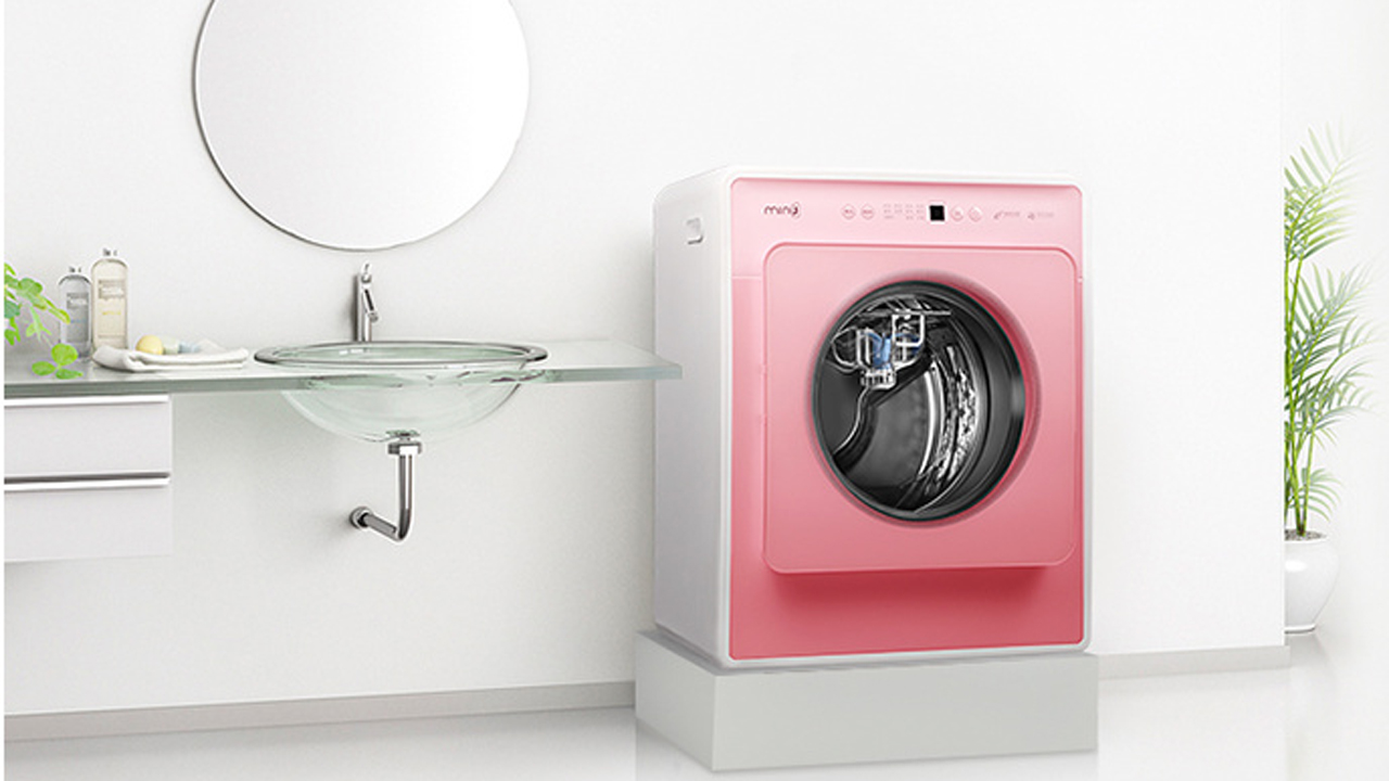Máy giặt mini tự động rất tiện lợi cho những người bận rộn