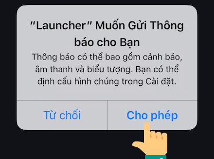 Chọn cho phép