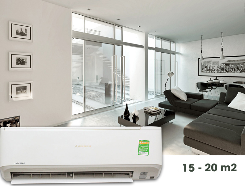 Máy lạnh Mitsubishi Heavy Inverter 1.5 HP SRK13YN-S5