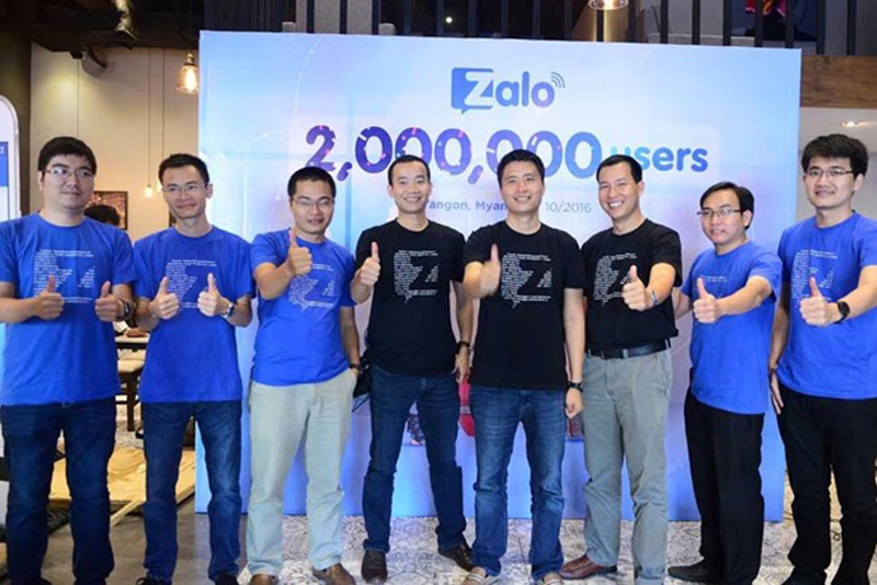 Zalo có 2 triệu người dùng ở thị trường nước ngoài đầu tiên
