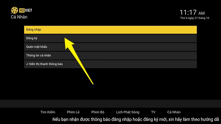 Đăng nhập HDViet