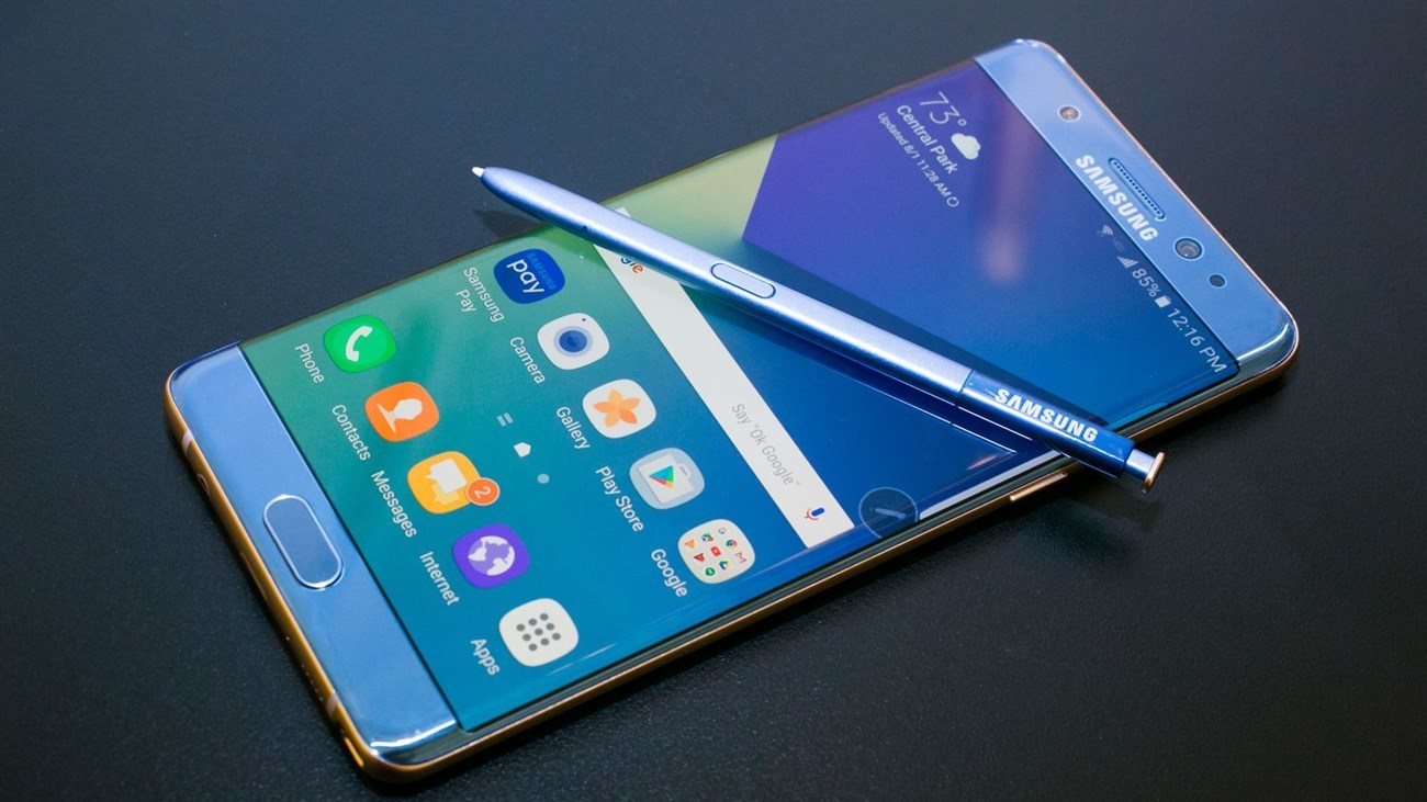 Galaxy Note 7 tại VN nhận bản cập nhật mới, hạn chế dung lượng pin sạc Galaxy Note 7 tại VN nhận bản cập nhật mới, hạn chế dung lượng pin sạc