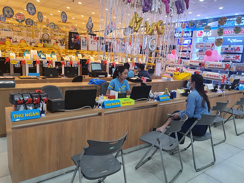 Khai trương siêu thị Điện máy XANH Nguyễn Thị Thập, …