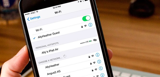 Cách dùng iPhone để biết mật khẩu wifi xung quanh