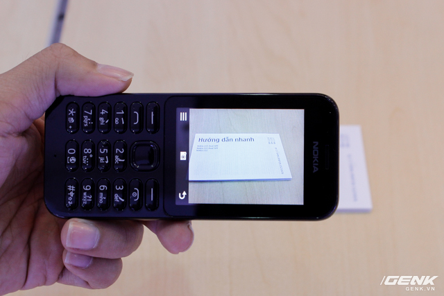 nokia222 Nokia 222 phiên bản đen bóng thời thượng, 2 SIM 2 sóng, giá dưới 1 triệu đồng